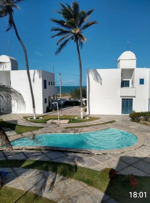 Paraiso Frente Ao Mar, Replica De Uma Vila Grega! Aracati Luaran gambar