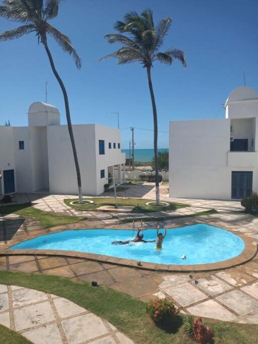 Paraiso Frente Ao Mar, Replica De Uma Vila Grega! Aracati Luaran gambar