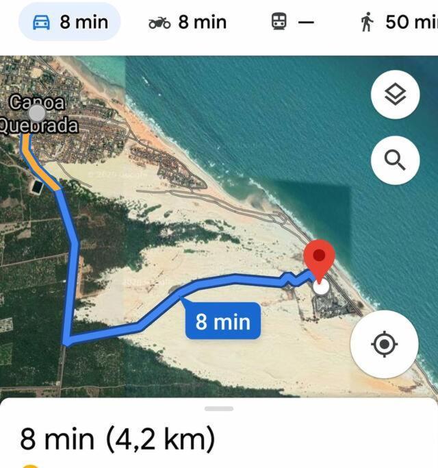 Paraiso Frente Ao Mar, Replica De Uma Vila Grega! Aracati Luaran gambar