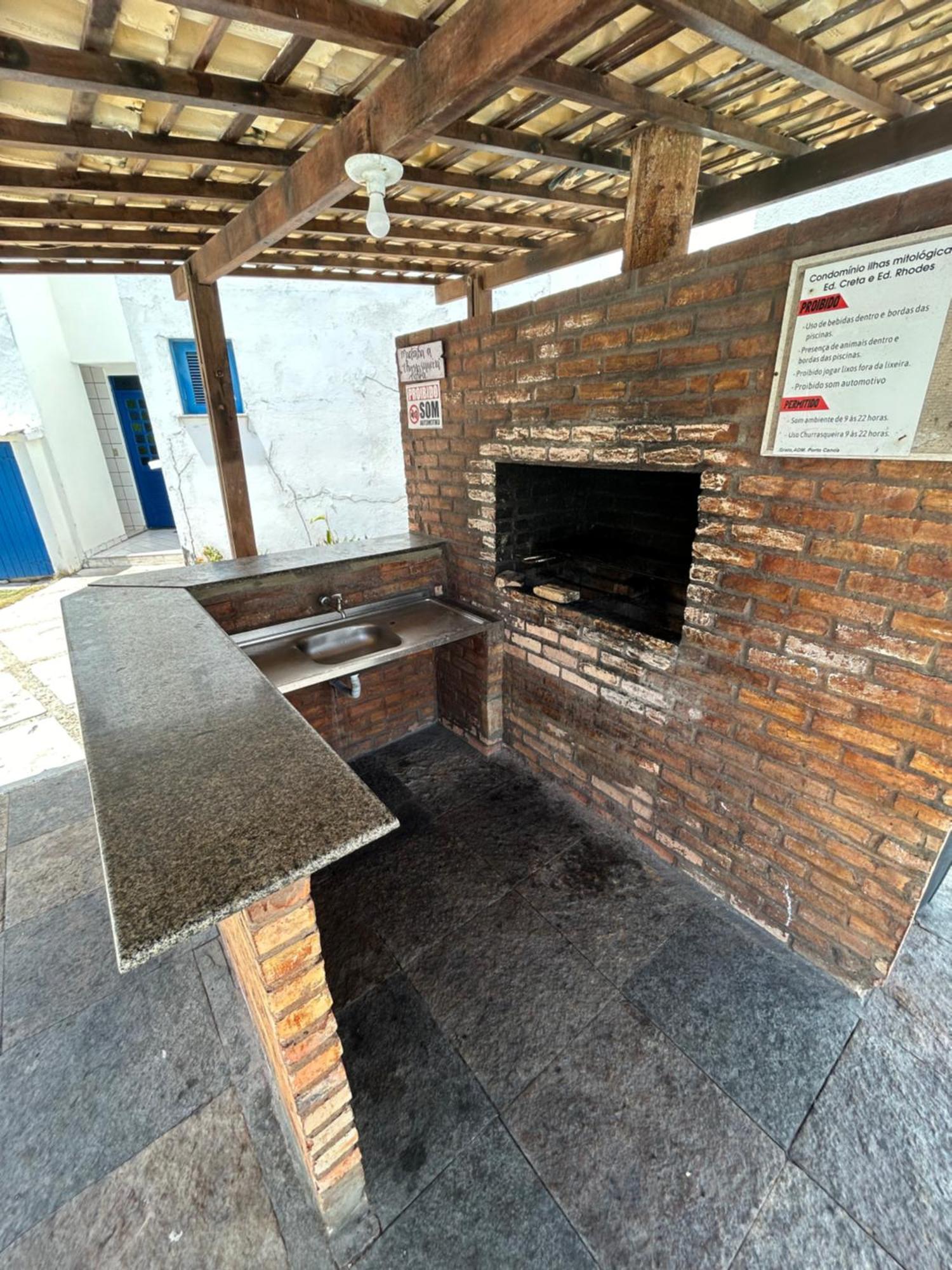 Paraiso Frente Ao Mar, Replica De Uma Vila Grega! Aracati Luaran gambar