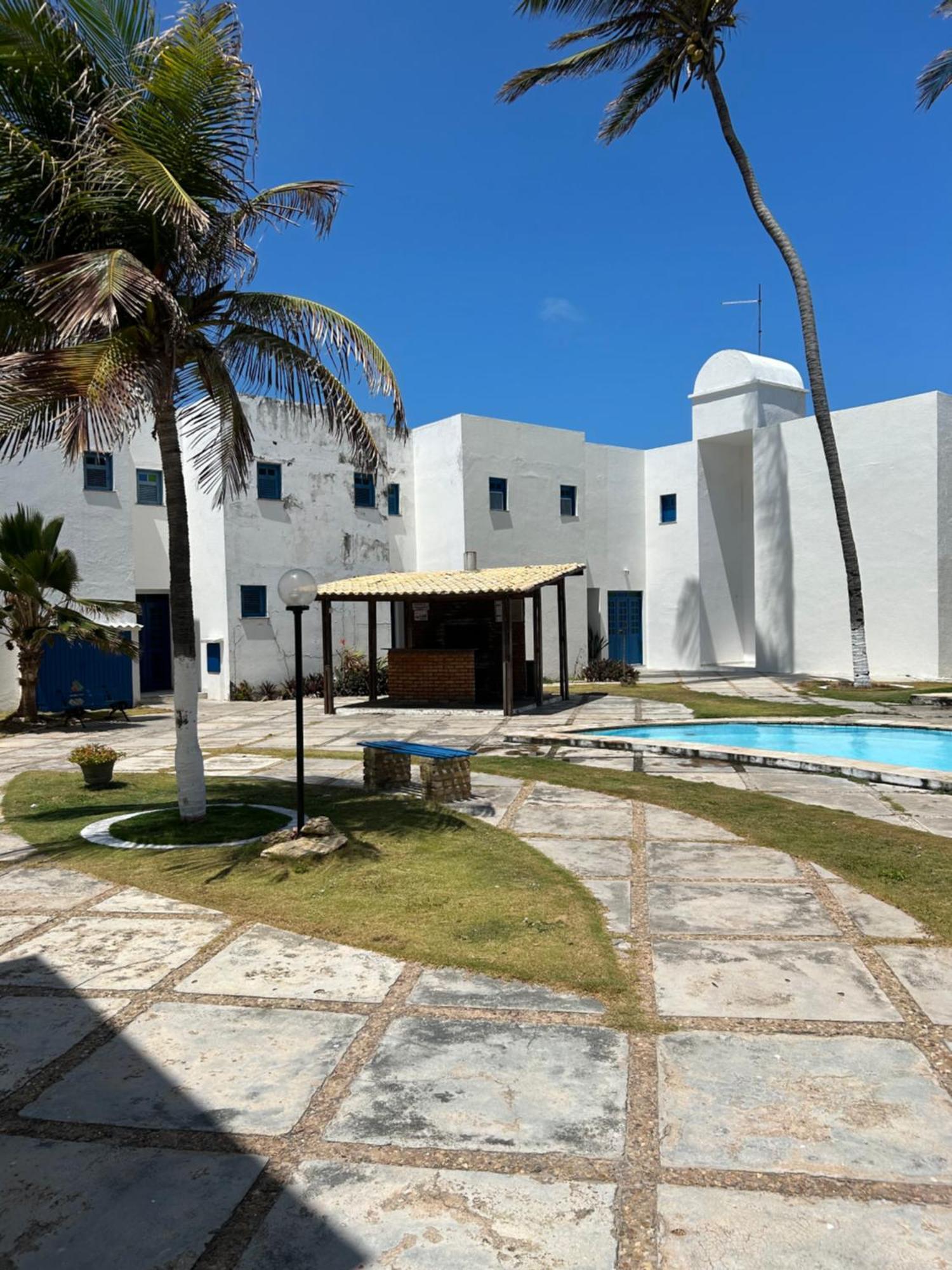 Paraiso Frente Ao Mar, Replica De Uma Vila Grega! Aracati Luaran gambar